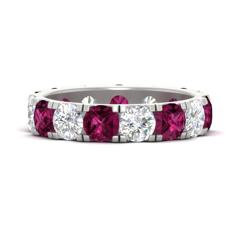 5-carat-double-prong-eternity-diamond-and-pink-sapphire-wedding-band-in-white-gold-FDEWB8371GSADRPI-5.00CT-NL-WG