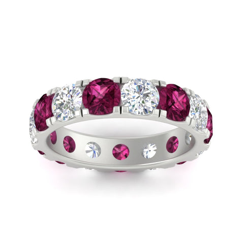 5-carat-double-prong-eternity-diamond-and-pink-sapphire-wedding-band-in-white-gold-FDEWB8371GSADRPIANGLE5-5.00CT-NL-WG