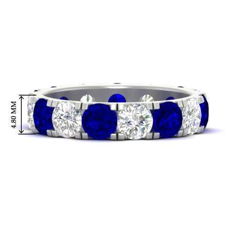 5-carat-double-prong-eternity-diamond-and-sapphire-wedding-band-in-white-gold-FDEWB8371GSABL-5.00CT-NL-WG-HW