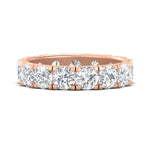 Load image into Gallery viewer, 5 Carat Double Prong Eternity Wedding Band Diamond
