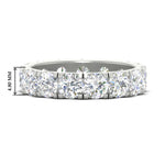 Load image into Gallery viewer, 5 Carat Double Prong Eternity Wedding Band Diamond
