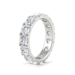 Load image into Gallery viewer, 5 Carat Double Prong Eternity Wedding Band Diamond
