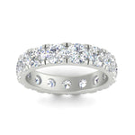 Load image into Gallery viewer, 5 Carat Double Prong Eternity Wedding Band Diamond
