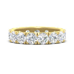 Load image into Gallery viewer, 5 Carat Double Prong Eternity Wedding Band Diamond
