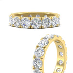 Load image into Gallery viewer, 5 Carat Double Prong Eternity Wedding Band Diamond
