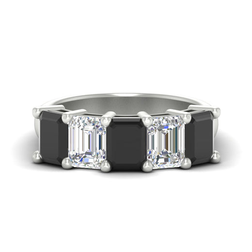 5-carat-emerald-cut-5-stone-black-diamond-wedding-band-in-white-gold-fdwb8008emblacksleep-5.00ct-nl-wg
