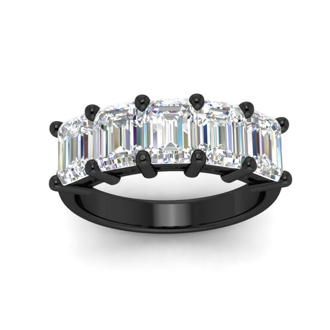5-carat-emerald-cut-5-stone-diamond-wedding-band-in-black-gold-fdwb8008emangle5-5.00ct-nl-bg