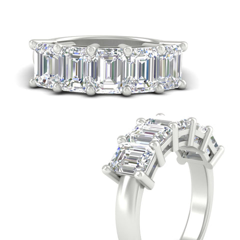 5-carat-emerald-cut-5-stone-diamond-wedding-band-in-white-gold-fdwb8008emangle3-5.00ct-nl-wg