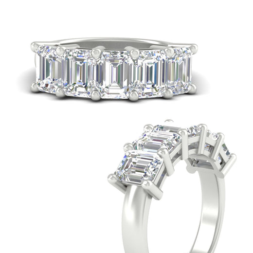5-carat-emerald-cut-5-stone-diamond-wedding-band-in-white-gold-fdwb8008emangle3-5.00ct-nl-wg
