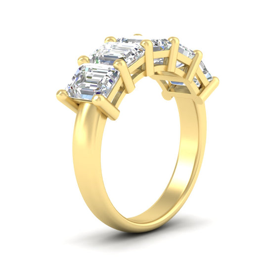 5-carat-emerald-cut-5-stone-diamond-wedding-band-in-yellow-gold-fdwb8008emangle2-5.00ct-nl-yg