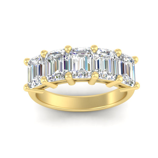 5-carat-emerald-cut-5-stone-diamond-wedding-band-in-yellow-gold-fdwb8008emangle5-5.00ct-nl-yg