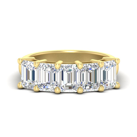 5-carat-emerald-cut-5-stone-diamond-wedding-band-in-yellow-gold-fdwb8008emsleep-5.00ct-nl-yg