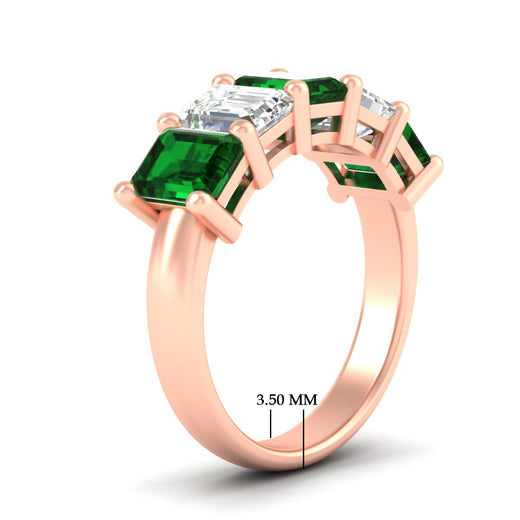 5-carat-emerald-cut-5-stone-emerald-wedding-band-in-rose-gold-fdwb8008emgemgrangle2-5.00ct-nl-rg-hw
