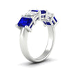 Load image into Gallery viewer, 5-carat-emerald-cut-5-stone-sapphire-wedding-band-in-white-gold-fdwb8008emgsablangle2-5.00ct-nl-wg