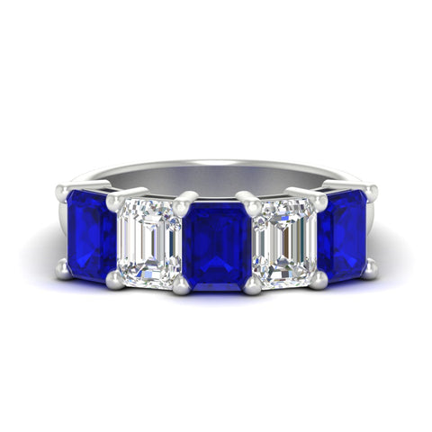 5-carat-emerald-cut-5-stone-sapphire-wedding-band-in-white-gold-fdwb8008emgsablsleep-5.00ct-nl-wg