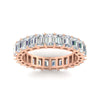 Load image into Gallery viewer, 5-carat-emerald-cut-diamond-anniversary-wedding-ring-in-rose-gold-FDEWB9293EMANGLE5-5.00CT-NL-RG.jpg