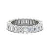 Load image into Gallery viewer, 5-carat-emerald-cut-diamond-anniversary-wedding-ring-in-white-gold-FDEWB9293EM-5.00CT-NL-WG.jpg