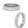 Load image into Gallery viewer, 5-carat-emerald-cut-diamond-anniversary-wedding-ring-in-white-gold-FDEWB9293EMANGLE3-5.00CT-NL-WG.jpg