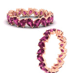 Load image into Gallery viewer, 5 Carat Eternity Tear Drop Wedding Band
