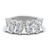 Load image into Gallery viewer, 5-carat-five-stone-diamond-radiant-cut-wedding-band-in-white-gold-FD8008RAB-5.00CT-NL-WG.jpg