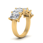 Load image into Gallery viewer, 5-carat-five-stone-diamond-radiant-cut-wedding-band-in-yellow-gold-FD8008RAB-5.00CT-NL-YG.jpg
