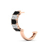 Load image into Gallery viewer, 5-carat-five-stone-emerald-cut-black-diamond-hoop-earrings-in-rose-gold-fdear11542emgblackangle4-nl-rg.jpg?v=1764919087