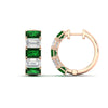 Load image into Gallery viewer, 5-carat-five-stone-emerald-cut-emerald-hoop-earrings-in-rose-gold-fdear11542emgemgrangle2-nl-rg.jpg?v=1764918849