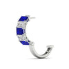 Load image into Gallery viewer, 5-carat-five-stone-emerald-cut-sapphire-hoop-earrings-in-white-gold-fdear11542emgsablangle4-nl-wg.jpg?v=1764918435