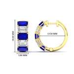 Load image into Gallery viewer, 5-carat-five-stone-emerald-cut-sapphire-hoop-earrings-in-yellow-gold-fdear11542emgsablangle2-nl-yg-hw.jpg?v=1764918435
