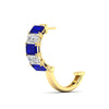 Load image into Gallery viewer, 5-carat-five-stone-emerald-cut-sapphire-hoop-earrings-in-yellow-gold-fdear11542emgsablangle4-nl-yg.jpg?v=1764918436