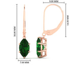 Load image into Gallery viewer, 5-carat-leverback-marquise-emerald-earrings-in-rose-gold-fdear11236mqgemgrangle4-5.00ct-nl-rg-hw.jpg?v=1768553006