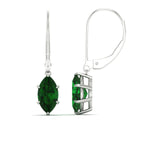 Load image into Gallery viewer, 5-carat-leverback-marquise-emerald-earrings-in-white-gold-fdear11236mqgemgrangle4-5.00ct-nl-wg.jpg?v=1768553006