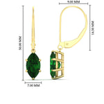 Load image into Gallery viewer, 5-carat-leverback-marquise-emerald-earrings-in-yellow-gold-fdear11236mqgemgrangle4-5.00ct-nl-yg-hw.jpg?v=1768553006