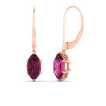 Load image into Gallery viewer, 5-carat-leverback-marquise-pink-sapphire-earrings-in-rose-gold-fdear11236mqgsadrpiangle1-5.00ct-nl-rg.jpg?v=1768552939
