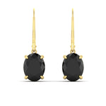 Load image into Gallery viewer, 5-carat-leverback-oval-drop-dangle-black-diamond-earrings-in-yellow-gold-fdear11236ovgblackangle2-5.00ct-nl-yg.jpg?v=1765455509