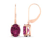 Load image into Gallery viewer, 5-carat-leverback-oval-drop-dangle-pink-sapphire-earrings-in-rose-gold-fdear11236ovgsadrpiangle4-5.00ct-nl-rg.jpg?v=1765455508