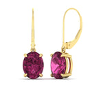 Load image into Gallery viewer, 5-carat-leverback-oval-drop-dangle-pink-sapphire-earrings-in-yellow-gold-fdear11236ovgsadrpiangle1-5.00ct-nl-yg.jpg?v=1765455508