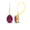 Load image into Gallery viewer, 5-carat-leverback-oval-drop-dangle-pink-sapphire-earrings-in-yellow-gold-fdear11236ovgsadrpiangle4-5.00ct-nl-yg.jpg?v=1765455508