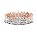 Thumbnail 1 - 5-carat-marquise-diamond-eternity-wedding-band-in-rose-gold-FDEWB11257MQB-5.00CT-NL-RG