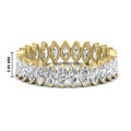 Thumbnail 53 - 5-carat-marquise-diamond-eternity-wedding-band-in-yellow-gold-FDEWB11257MQB-5.00CT-NL-YG