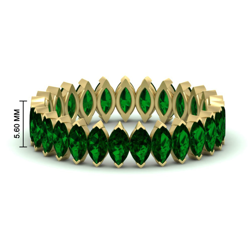 5-carat-marquise-emerald-eternity-wedding-band-in-yellow-gold-FDEWB11257MQBGEMGR-5.00CT-NL-YG