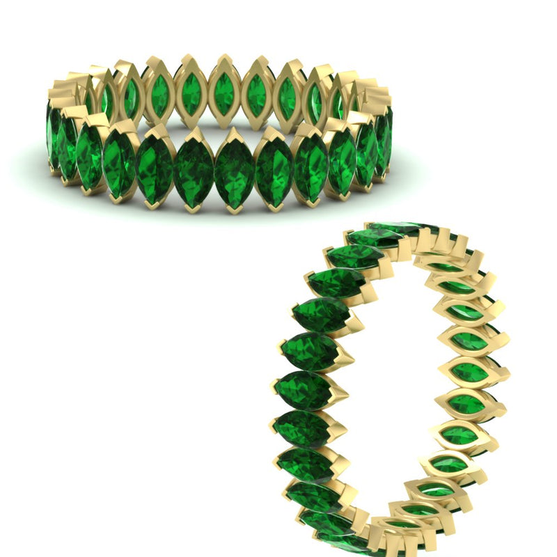 5-carat-marquise-emerald-eternity-wedding-band-in-yellow-gold-FDEWB11257MQBGEMGR-5.00CT-NL-YG