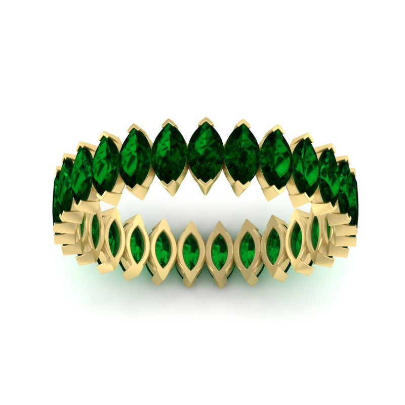 5-carat-marquise-emerald-eternity-wedding-band-in-yellow-gold-FDEWB11257MQBGEMGR-5.00CT-NL-YG