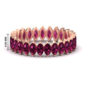 Thumbnail 12 - 5-carat-marquise-pink-sapphire-eternity-wedding-band-in-rose-gold-FDEWB11257MQBGSADRPI-5.00CT-NL-RG