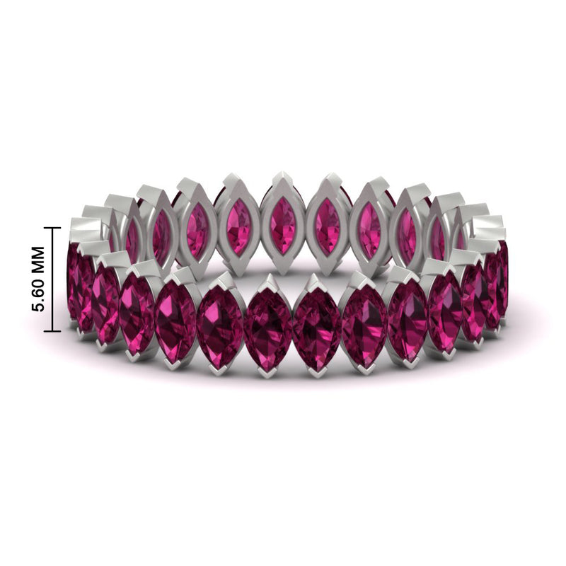 5-carat-marquise-pink-sapphire-eternity-wedding-band-in-white-gold-FDEWB11257MQBGSADRPI-5.00CT-NL-WG