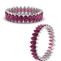 Thumbnail 39 - 5-carat-marquise-pink-sapphire-eternity-wedding-band-in-white-gold-FDEWB11257MQBGSADRPI-5.00CT-NL-WG