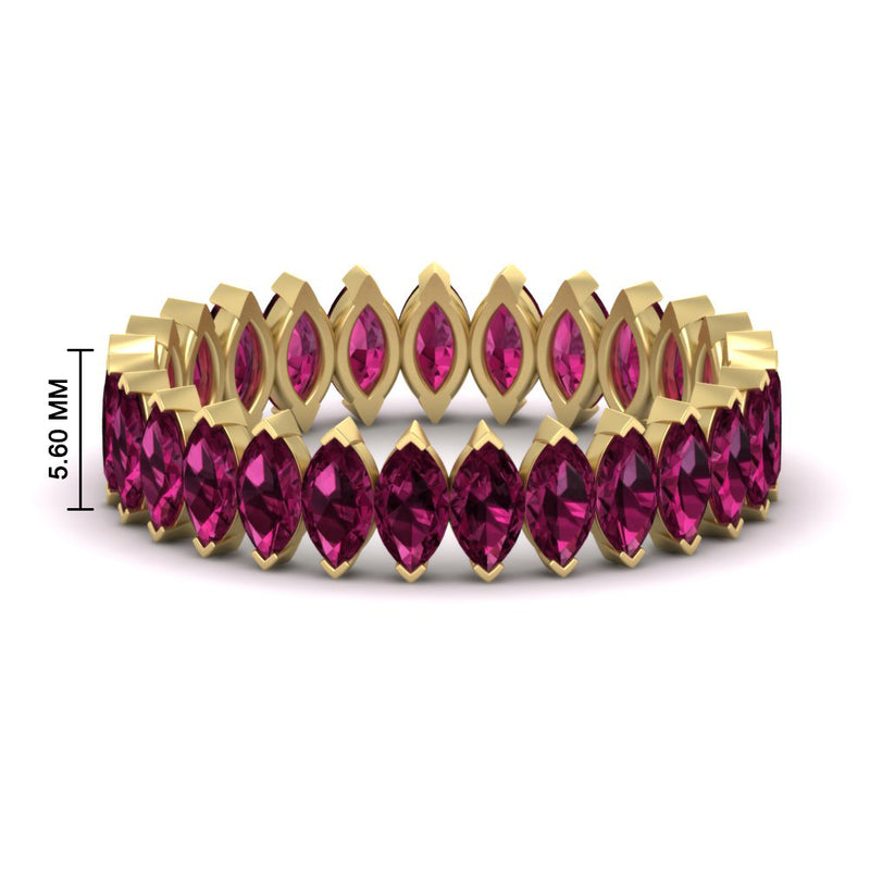 5-carat-marquise-pink-sapphire-eternity-wedding-band-in-yellow-gold-FDEWB11257MQBGSADRPI-5.00CT-NL-YG