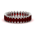 Thumbnail 46 - 5-carat-marquise-ruby-eternity-wedding-band-in-white-gold-FDEWB11257MQBGRUDR-5.00CT-NL-WG