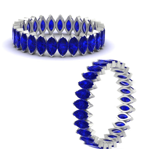 5-carat-marquise-sapphire-eternity-wedding-band-in-white-gold-FDEWB11257MQBGSABL-5.00CT-NL-WG