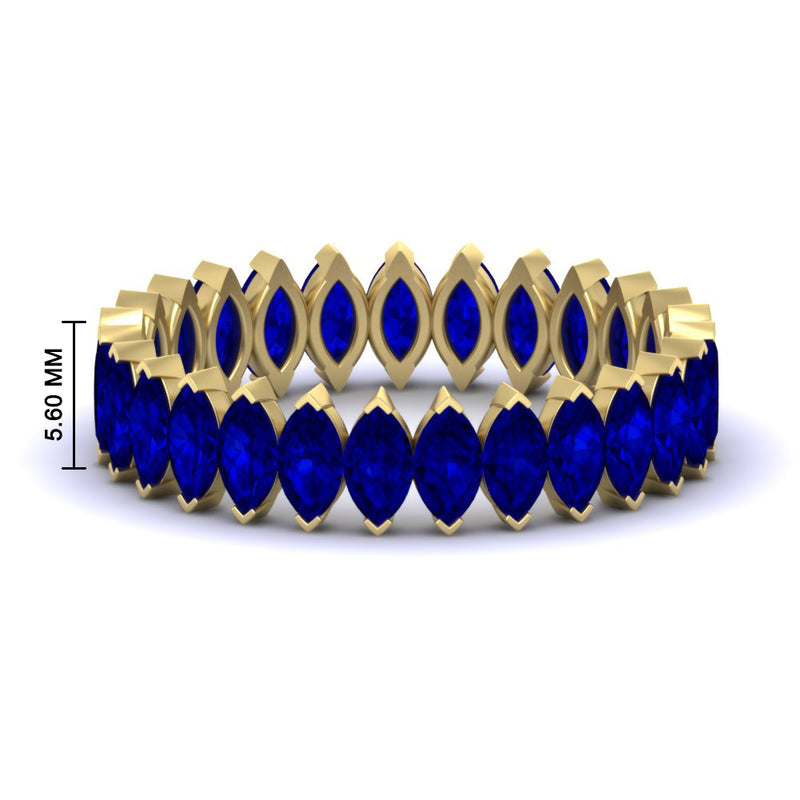 5-carat-marquise-sapphire-eternity-wedding-band-in-yellow-gold-FDEWB11257MQBGSABL-5.00CT-NL-YG